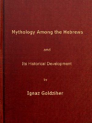 [Gutenberg 48967] • Mythology among the Hebrews and Its Historical Development